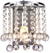 Lampy ścienne - Kinkiet London 1 x 40 W E14 chrom 227701-06 - miniaturka - grafika 1