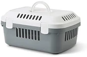 Transportery dla kotów - Nobby 81053 pudełko transportowe Discovery Compact, 48.5 x 33 x 23.5 cm, szary - miniaturka - grafika 1