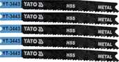 Brzeszczoty - Yato brzeszczot do wyrzynarek typ u, 21-16 tpi, do metalu, 5 szt YT-3443 - miniaturka - grafika 1