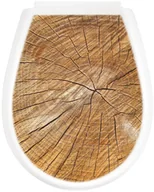 Deski sedesowe - Bisk Deska sedesowa FOTO DREWNO - miniaturka - grafika 1