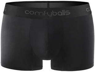 ComfyBalls COMFYBALLS bokserki do biegania REGULAR PERFORMANCE czarne - Bielizna sportowa męska - miniaturka - grafika 2