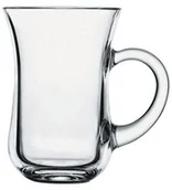 Szklanki - Pasabahce 55411 14,5 CL szklany z uchem do herbaty, 6 sztuki 55411 - miniaturka - grafika 1