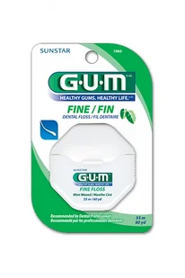 GUM Sunstar Butler GUM Nić woskowana cienka 55m 1555 - Nici dentystyczne - miniaturka - grafika 2