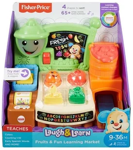 Fisher Price Ucz się i śmiej Straganik Malucha FBM31 - Zabawki interaktywne dla dzieci Fisher Price Ucz się i śmiej Straganik Malucha FBM31 - Zabawki interaktywne dla dzieci - miniaturka - grafika 8