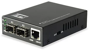 LevelOne LevelOne GVT-2011 - fibre media converter - 10Mb LAN 100Mb LAN GigE - Konwertery sieciowe i transceivery - miniaturka - grafika 3