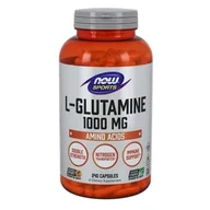 Aminokwasy - NOW L-Glutamine 240caps(1000mg) - miniaturka - grafika 1