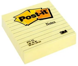 Karteczki samoprzylepne Post-it 100x100mm w linie 3M-70071088515 - Etykiety samoprzylepne i bloki etykiet - miniaturka - grafika 2