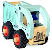 Klocki - EGMONT Toys drewno-śmieciarka 511045 - miniaturka - grafika 1