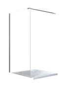 Ścianki i drzwi prysznicowe - Kabina prysznicowa Walk In ścianka 140 Aveo Besco Aveo 140 BESCO - miniaturka - grafika 1