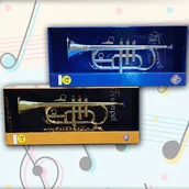 Instrumenty muzyczne dla dzieci - Pozostali Trąbka Do Nauki Gry 60014 - miniaturka - grafika 1