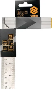 Vorel KĄTOWNIK METALOWY 150 MM ZE STOPKĄ I LIBELLĄ 18380 - Inne urządzenia pomiarowe - miniaturka - grafika 2