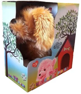 GAZELO Pozostali Interaktywny Piesek Chodzi Szczeka Brązowy G016276 E15b* - Zabawki interaktywne dla dzieci - miniaturka - grafika 3