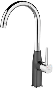 Laveo Polla czarna/chrom (BAP_768D) - Baterie kuchenne - miniaturka - grafika 3