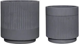 Hubsch Hubsch - Zestaw dwóch donic Ripple 991420 - Donice - miniaturka - grafika 2