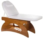 Stoły i łóżka do masażu - Bs łóżko kosmetyczne bd-8241 orzech - miniaturka - grafika 1