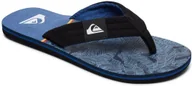 Buty dla chłopców - Quiksilver japonki ęce MOLOKAI LAYBACK Y Black/Blue/Blue XKBB - miniaturka - grafika 1