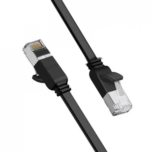 UGREEN Ugreen CAT.7 kabel sieciowy RJ45, ekranowany (STP), 10 Gbps, 600 MHz/s, idealne do Switch, routerów, modemów, paneli krosowniczych, Accesspoint, 3 m, czarny 11262 - Kable miedziane - miniaturka - grafika 5