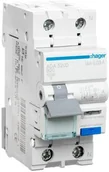 Bezpieczniki elektryczne - Hager POLO Wyłącznik różnicowo-nadprądowy 2P 20A B 0,03A typ A ADA520D - miniaturka - grafika 1