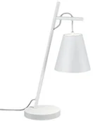 Lampy stojące - Trio Biurkowa LAMPKA stojąca ANDREUS 507500189 stołowa LAMPA nocna biała 507500189 - miniaturka - grafika 1