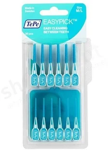 TePe TePe Easy Pick M/L (niebieskie) - wykałaczki do czyszczenia przestrzeni międzyzębowych z etui - 36 sztuk - Szczoteczki międzyzębowe - miniaturka - grafika 2