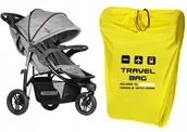 Akcesoria do wózków - Pokrowiec Ochronny na Wózek do Samolotu Auta Worek - miniaturka - grafika 1