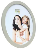 Ramki na zdjęcia - Deknudt Ramka na zdjęcia 13 X 0 drewno szara rama drewniana szara, okrągła lub owalne cena za sztukę S67YV7_13, 0x - miniaturka - grafika 1