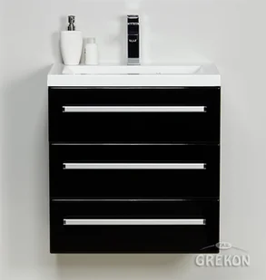 Gante Szafka wisząca z umywalką 60/39/3 seria Fokus C FKS-C-U60/39/3 Clever - Szafki łazienkowe Gante Szafka wisząca z umywalką 60/39/3 seria Fokus C FKS-C-U60/39/3 Clever - Szafki łazienkowe - miniaturka - grafika 1