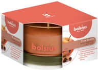 Świece - Bolsius Świeca zapachowa w szkle True Scents Jabłko & cynamon 63 mm x 90 mm) oficjalny sklep internetowy YORK swieca-zapachowa-w-szkle-50/80-ts-jabko-cynamon - miniaturka - grafika 1