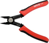 Nożyce i noże - Yato OBCINAK ELEKTRYCZNY 140MM Z FUNKCJĄ ŚCIĄGANIA IZOLACJI 0.8-2.6MM2 - miniaturka - grafika 1