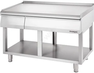Stalgast stanowisko neutralne nastawne z szufladami 1200 mm 9700610 - Piece, kotły  i płyty grzejne gastronomiczne - miniaturka - grafika 5