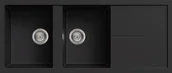 Zlewozmywaki - Elleci UNICO 500 nero G40 GRANITEK (LGU50040) - miniaturka - grafika 1
