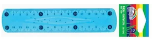 Fiorello Linijka plastikowa elastyczna 15 cm GR-F150 KW TRADE - Przybory szkolne Fiorello Linijka plastikowa elastyczna 15 cm GR-F150 KW TRADE - Przybory szkolne - miniaturka - grafika 3