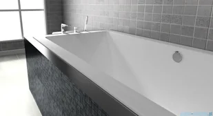 Riho Lugo wanna prostokątna 200x90cm + nóżki - Wanny - miniaturka - grafika 3