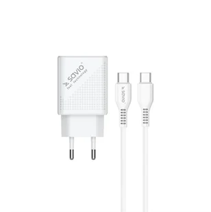 SAVIO Ładowarka sieciowa LA-05 Quick Charge 3.0 18W Biały - Ładowarki do telefonów - miniaturka - grafika 4