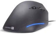 Myszki - Connect IT For Health czarna (CMO-2500-BK) - miniaturka - grafika 1