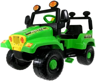 Polski Samochód Terenowy Jeep Na Pedały +przyczepa - Jeździki dla dzieci - miniaturka - grafika 10