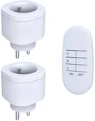 Lampy pozostałe - Solight ZESTAW 2x Zdalnie sterowane gniazdka - miniaturka - grafika 1