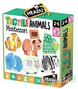 HEADU MONTESSORI ZESTAW ZWIERZĘTA SENSORYCZNE OD 4 DO 8 LAT HEADU IT20188 - Zabawki sensoryczne - miniaturka - grafika 4