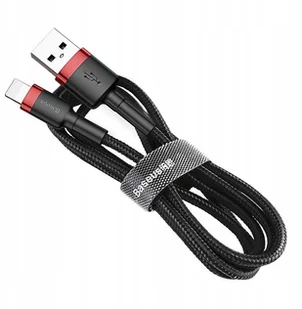 Baseus Kabel CALKLF-C19 Lightning M USB 20 M 2m kolor czarno-czerwony - Kable USB - miniaturka - grafika 12