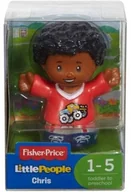 Figurki dla dzieci - Mattel Fisher Price, Little People, figurka Chris, FGG10 - miniaturka - grafika 1