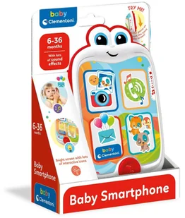 Clementoni Smartfon dziecięcy 17483 17483 - Zabawki interaktywne dla dzieci - miniaturka - grafika 2