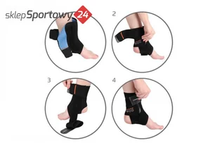 HMS OPASKA SCIĄGACZ NA KOSTKĘ SS1876 ONE SIZE HMS - Ściągacze i opaski sportowe - miniaturka - grafika 6