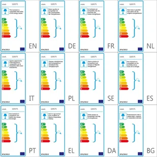 VidaXL Lampa ścienna w industrialnym stylu, srebrna, okrągła, E27 320575 - Lampy sufitowe - miniaturka - grafika 12