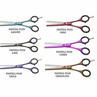 Nożyczki fryzjerskie - Jaguar Degażówki antyalergiczne Pastell Plus ES White Line różne kolory 5.0 - miniaturka - grafika 1