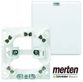 Wyłączniki światła i elektryczne - Merten kuchenek gniazdo przyłączeniowe AP, biały, 520944 - miniaturka - grafika 1