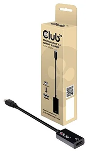 Club 3D Club 3d 1.4 CAC-1180 Mini DisplayPort na HDMI 2.0 A HDR Aktywny Czarny CAC-1180 - Kable Club 3D Club 3d 1.4 CAC-1180 Mini DisplayPort na HDMI 2.0 A HDR Aktywny Czarny CAC-1180 - Kable - miniaturka - grafika 1