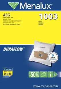 Menalux Duraflow 1003 5 x worki do odkurzacza AEG Privileg 1003 - Akcesoria do odkurzaczy - miniaturka - grafika 2