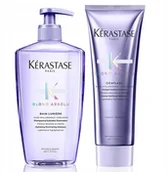 Szampony do włosów - Kerastase Blond Absolu Szampon Lumiere 500 Odżywka - miniaturka - grafika 1