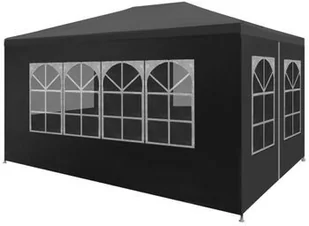 vidaXL Namiot imprezowy, 3 x 4 m, antracytowy - Pawilony ogrodowe - miniaturka - grafika 2