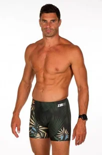 ZEROD Spodenki pływackie BOXERS Tropical - Pływanie - miniaturka - grafika 3